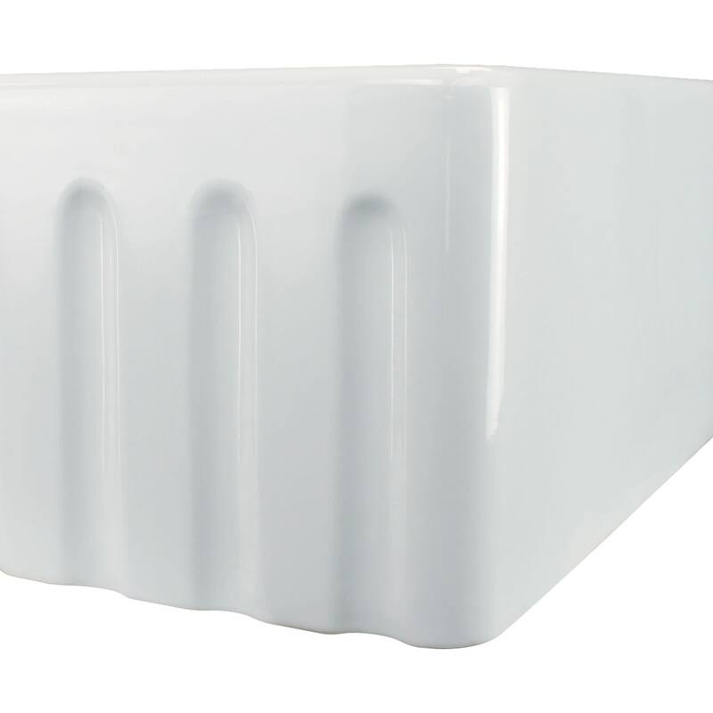 Transolid K-FUSF302010 Logan 30" Farmhouse Single Basin Fireclay