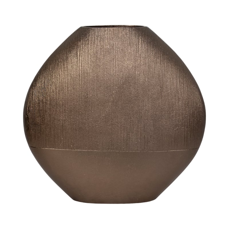 Sagebrook Home Contemporary Hammered Metal Vase