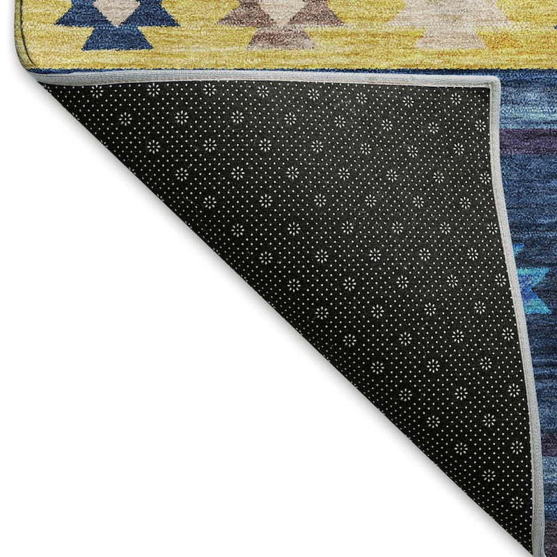 Premium Washable Super Soft Boho Tribal Mayfield Rug
