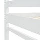 preview thumbnail 10 of 33, Full Loft Bed with Built-In Desk, Ladder Platform, Ladders, Guardrails