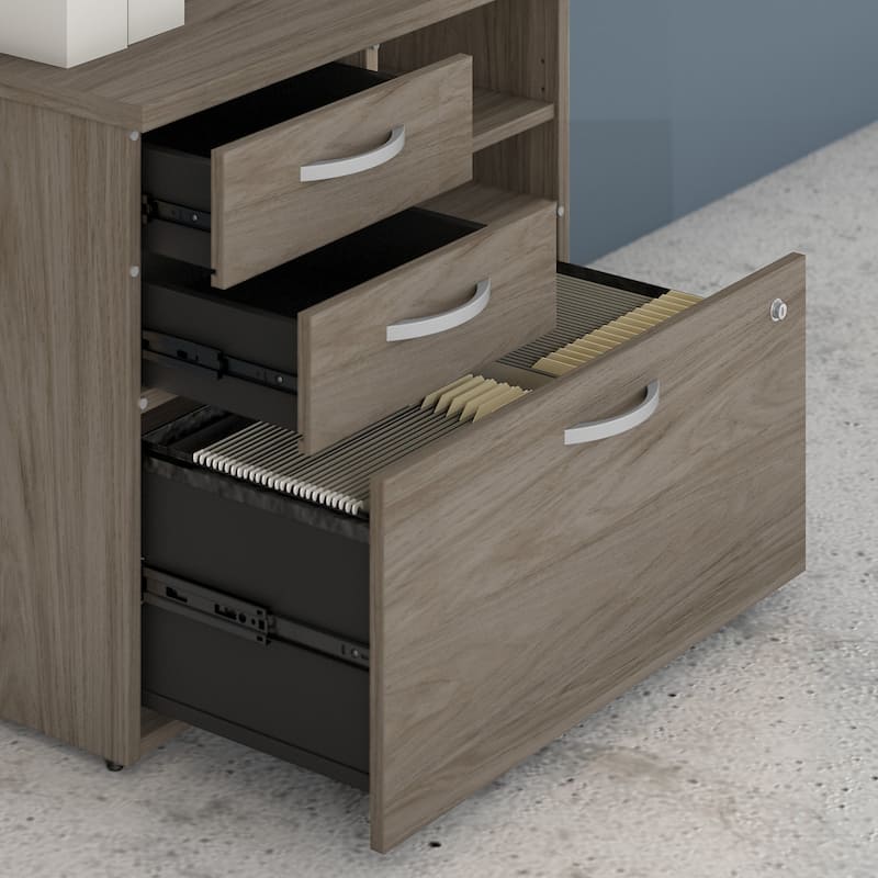 Studio C Storage Cabinet with Drawers by Bush Business Furniture