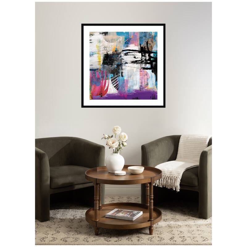 Kate and Laurel NC Endless Thoughts by Nikki Chu Framed Wall Art Print