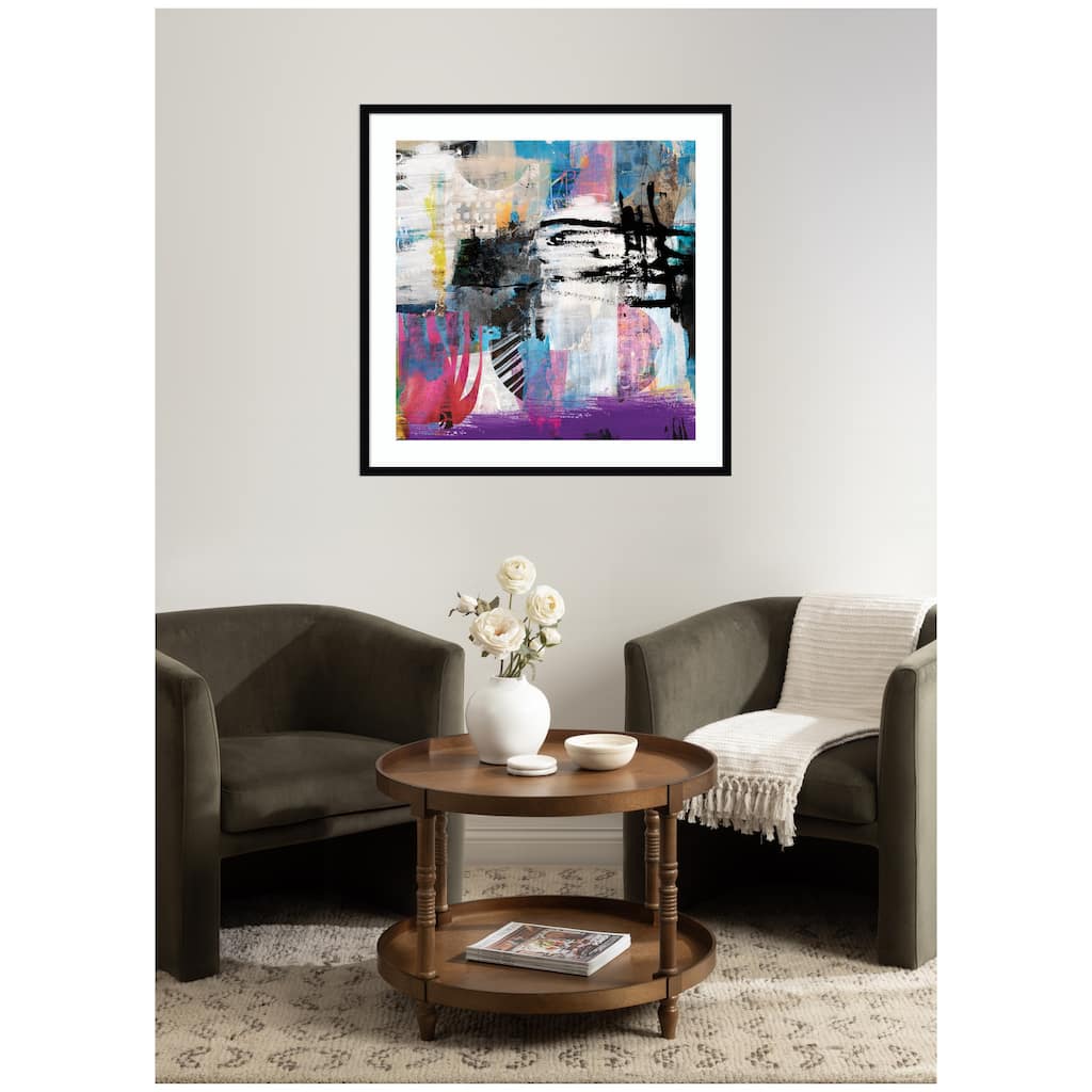 Kate and Laurel NC Endless Thoughts by Nikki Chu Framed Wall Art Print