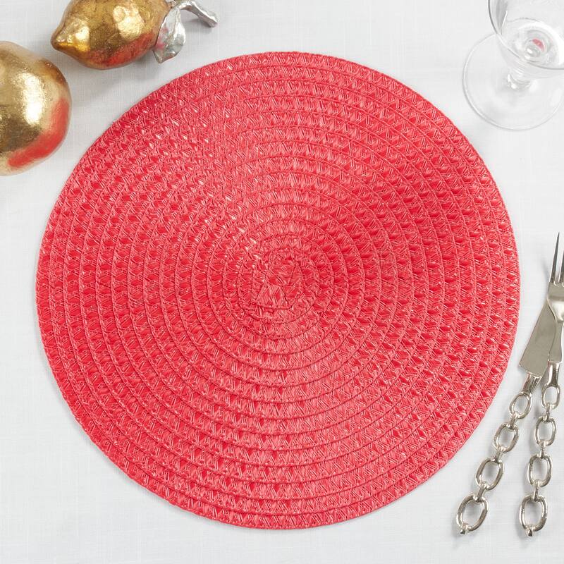 Round Placemats (Set of 4) - 15"x15"