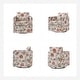 preview thumbnail 53 of 51, HULALA HOME Erkenbald Modern Slipcovered Swivel Chair with Reversible Cushion and Washable Cover