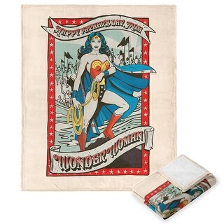 DC Wonder Woman Wonder Mom Silk Touch Throw Blanket - Bed Bath & Beyond