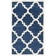 preview thumbnail 17 of 104, SAFAVIEH Amherst Blanch Modern Rug 3' x 5' - Navy/Beige - Rectangle