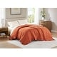 preview thumbnail 12 of 71, Madison Park Prospect Lightweight Down Alternative Blanket with Satin Trim Full/Queen - Orange