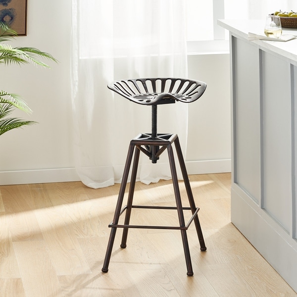 Copper and deals black bar stools