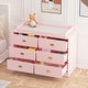 preview thumbnail 2 of 6, Dresser for Bedroom with 6 Drawers