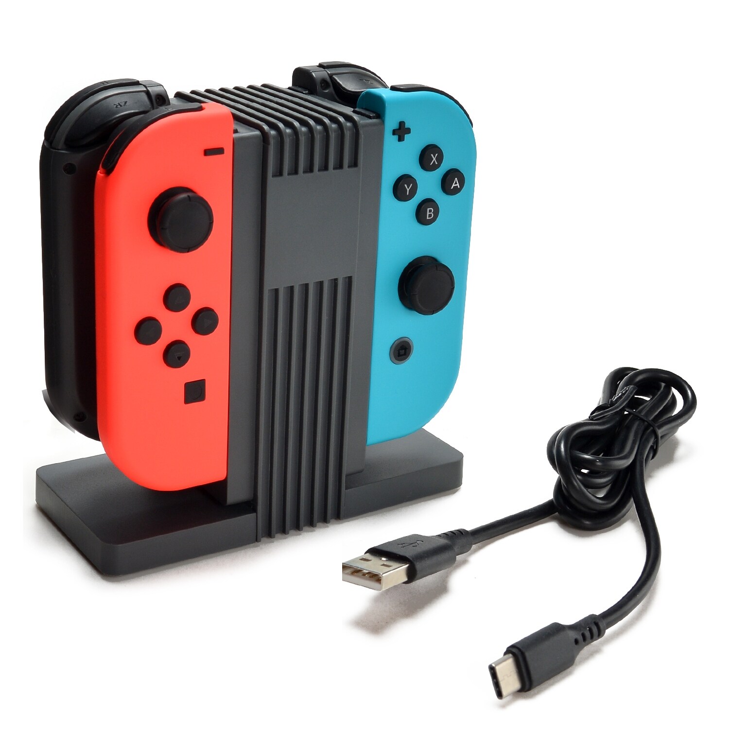 Shop Agptek 4 In 1 Nintendo Switch Joy Cons Charging Station