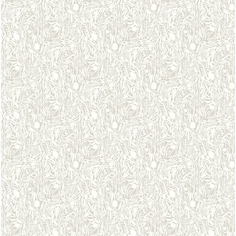 Verdure Stone Painted Botanical Wallpaper