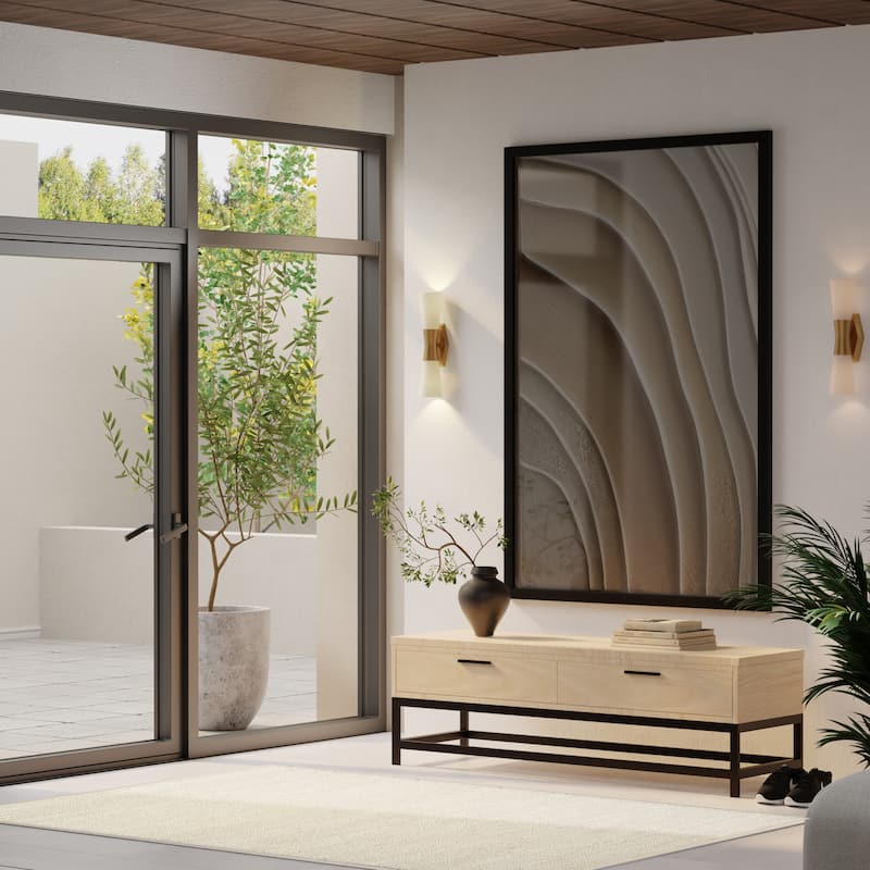 Nourison Natural Jute Indoor only Solid Area Rug