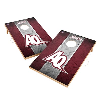 Vintage Aquinas College Saints Regulation 2x4 Cornhole Set