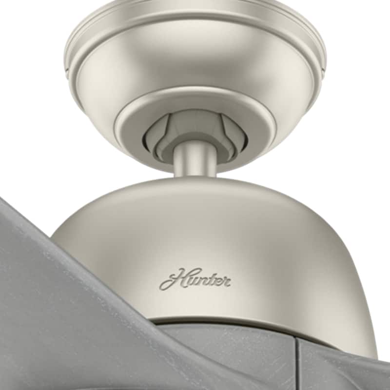 Hunter 54" Norden Ceiling Fan with LED Light Kit and Handheld Remote - Transitional, Modern, Contemporary