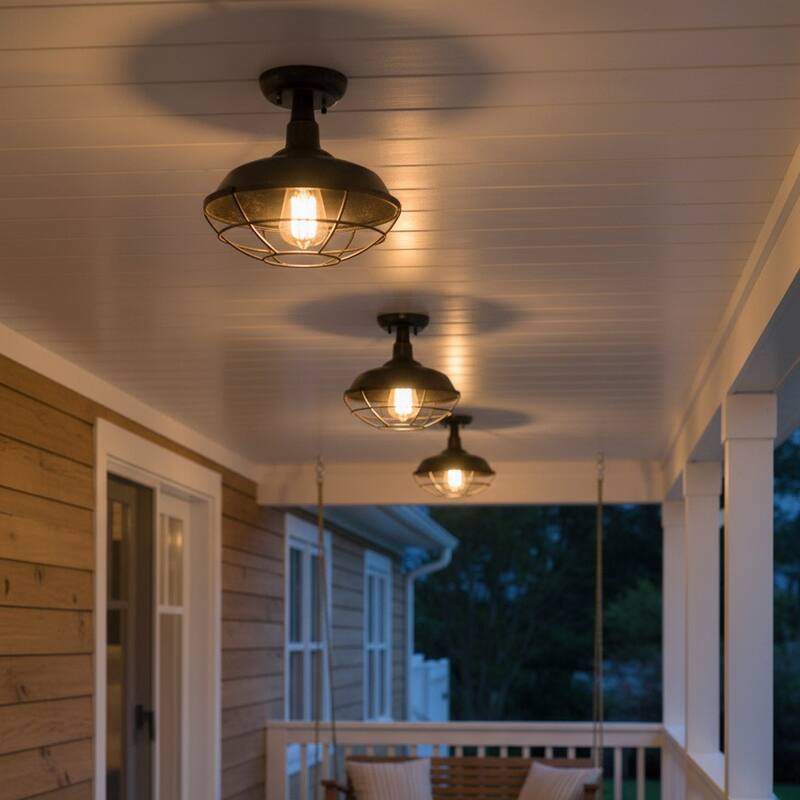1 Light Ceiling light in Oil Rubbed Bronze