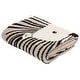 preview thumbnail 3 of 10, SAFAVIEH Dandy Lion Baby Throw Blanket - 32" x 40" - 32" x 40" Grey/Black