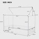 preview thumbnail 27 of 28, Twin Size Metal Bed House Bed Frame with Fence