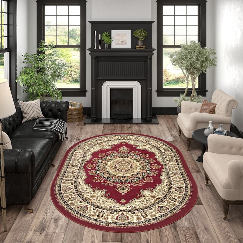 Soho Traditional Medallion Indoor Area Rug