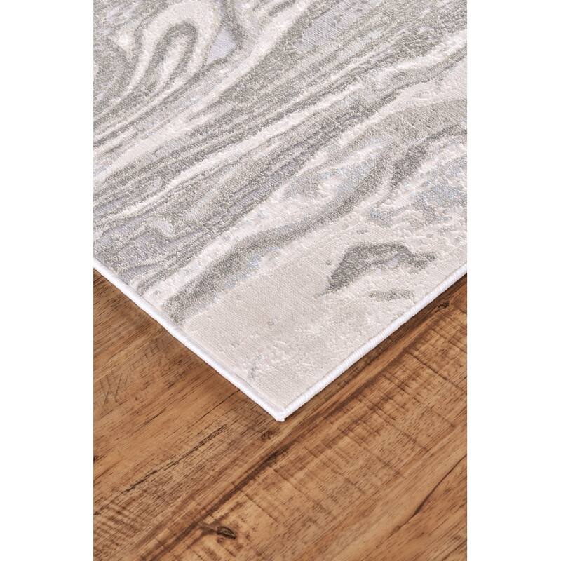Feizy FZRG86972 Soham 5' x 8' Abstract Marbled Rectangular Area Rug