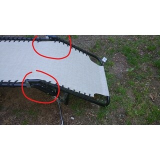 Outsunny 3-Position Portable Reclining Beach Chaise Lounge Folding Chair Outdoor Patio - Cream White