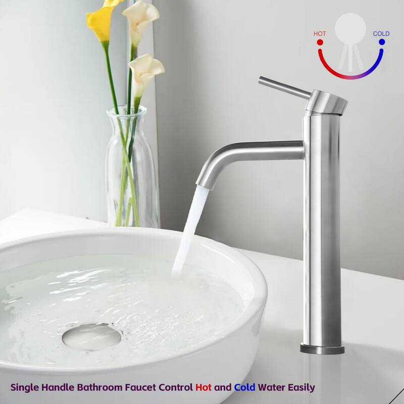 High-end atmosphere bathroom single hole faucet