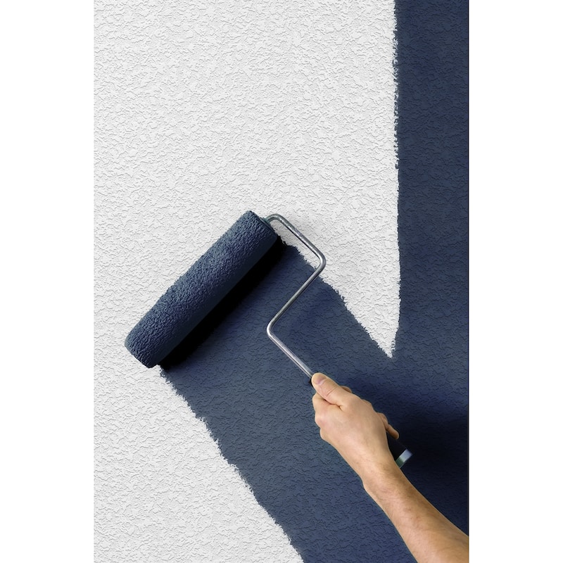 Erismann Knockdown Faux Paintable Wallpaper - 20.9 in. W x 33 ft. L - 20.9 in. W x 33 ft. L - Off-White
