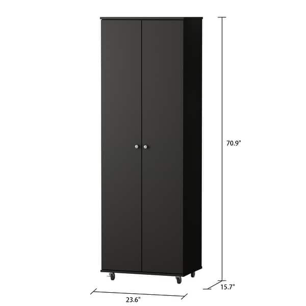 dimension image slide 0 of 2, 2-Doors 9 Tires Shoes Cabinet With Large Storage Space