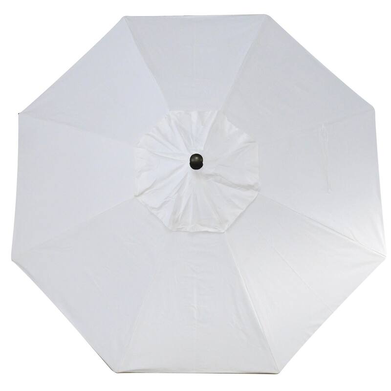 9' Market Umbrella - Counter Height - White