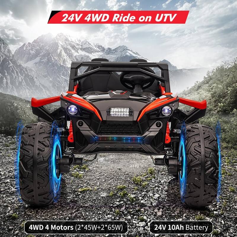 24V 10Ah 2 Seaters Ride on UTV with Remote Control