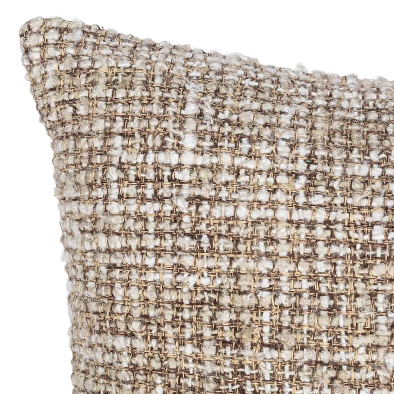 Villa by Classic Home Porter Woven Cotton Blend Throw Pillow