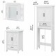 preview thumbnail 13 of 13, Key West 24W Bathroom Vanity, Mirror and Space Saver by Bush Furniture