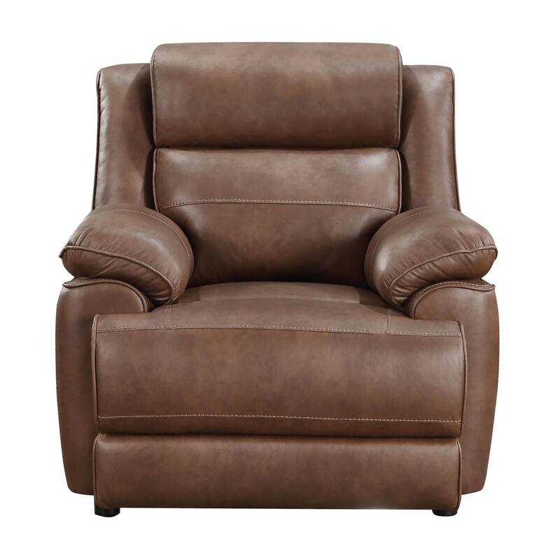 Worthington Dark Brown Upholstered 3-Piece Sofa Set