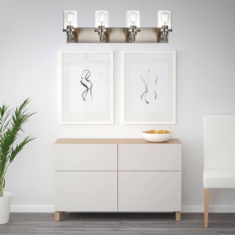 Modern Bathroom Lights with Clear Shape