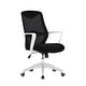 preview thumbnail 2 of 25, Porthos Home Casen Office Chair, Mesh Back, Height Adjustable Seat Black