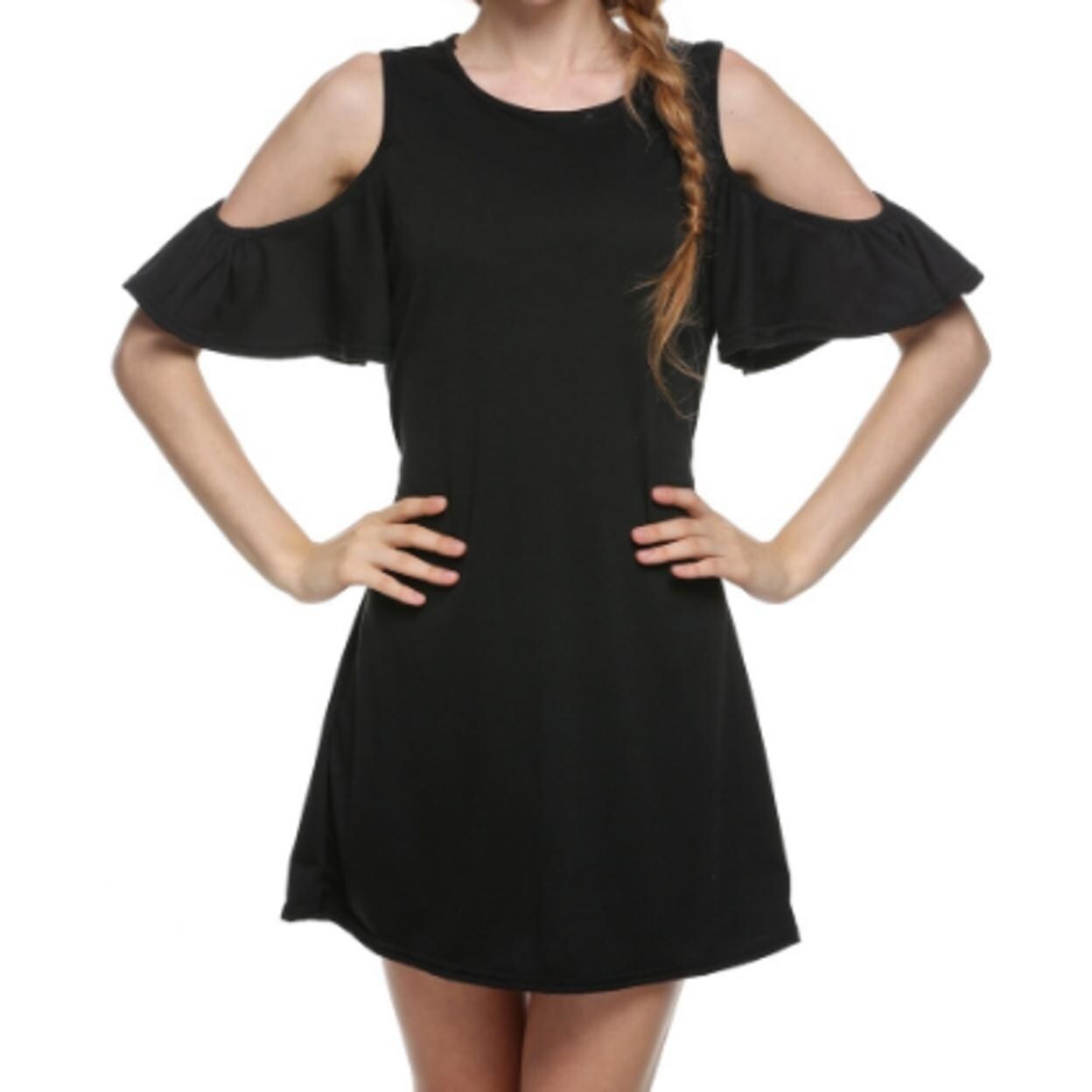 Shop Hot Women Hot Off Shoulder Casual Bandage Party Evening Mini