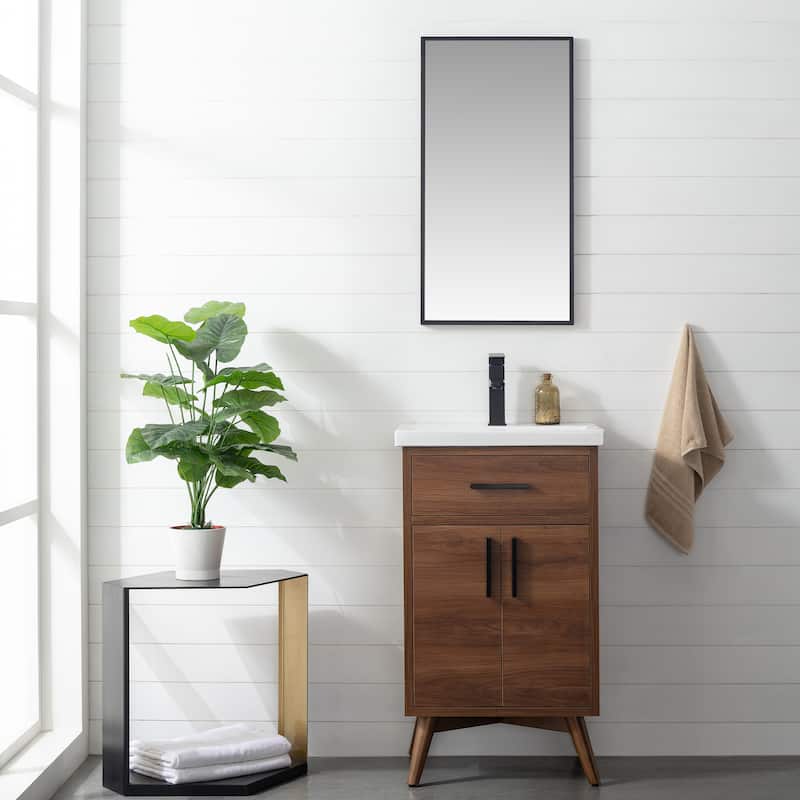 Sudio Design Bathroom Vanity Nelson Collection - 20" Single Sink - Walnut