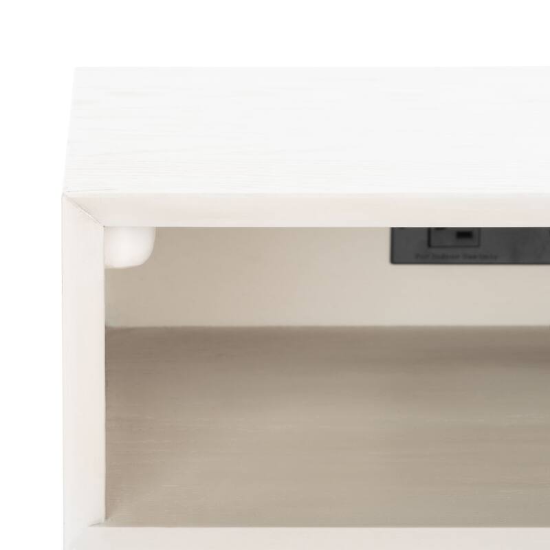 SAFAVIEH Sydni Nightstand with Usb Charging Port