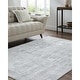 preview thumbnail 1 of 5, Livabliss Lorenz Modern Abstract Area Rug Grey - 5' 3" x 7'