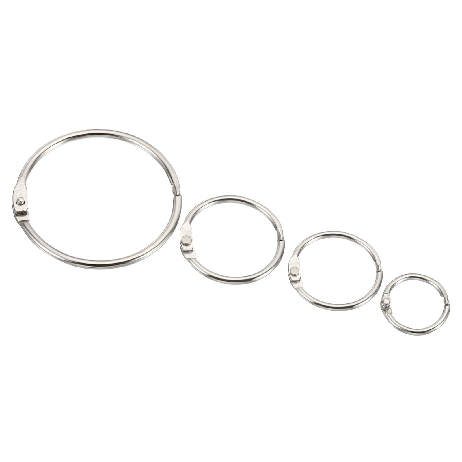 Metal O Ring 48mm(1.89) ID 4.8mm Thickness Iron Rings for DIY