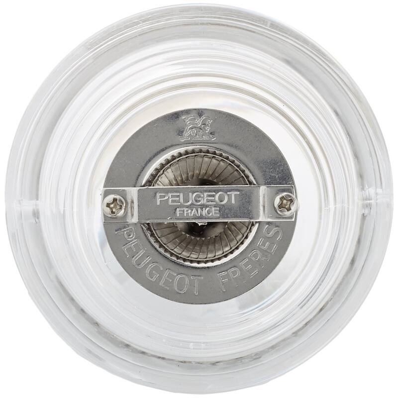 Peugeot Nancy Acrylic Salt Mill, 38cm/15-Inch, Clear
