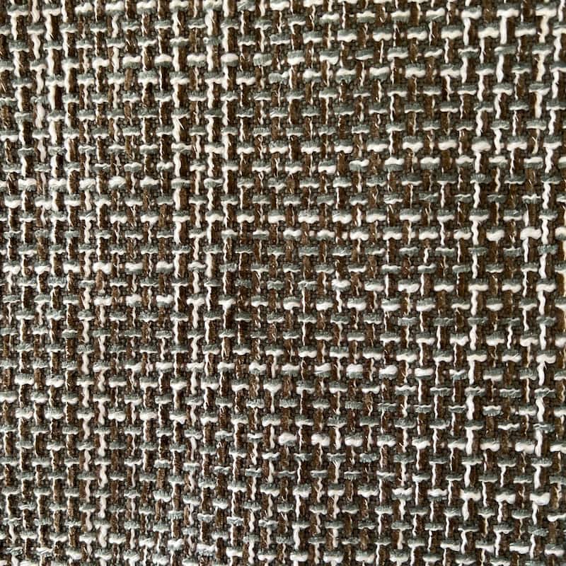 Roundhill Furniture Marvella Living Room Sofa and Loveseat Set with Mosswood Chenille Upholstery and Textured Accent Pillows