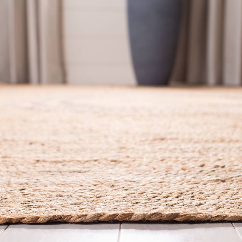 SAFAVIEH Handmade Natural Fiber Reveca Casual Solid Jute Rug