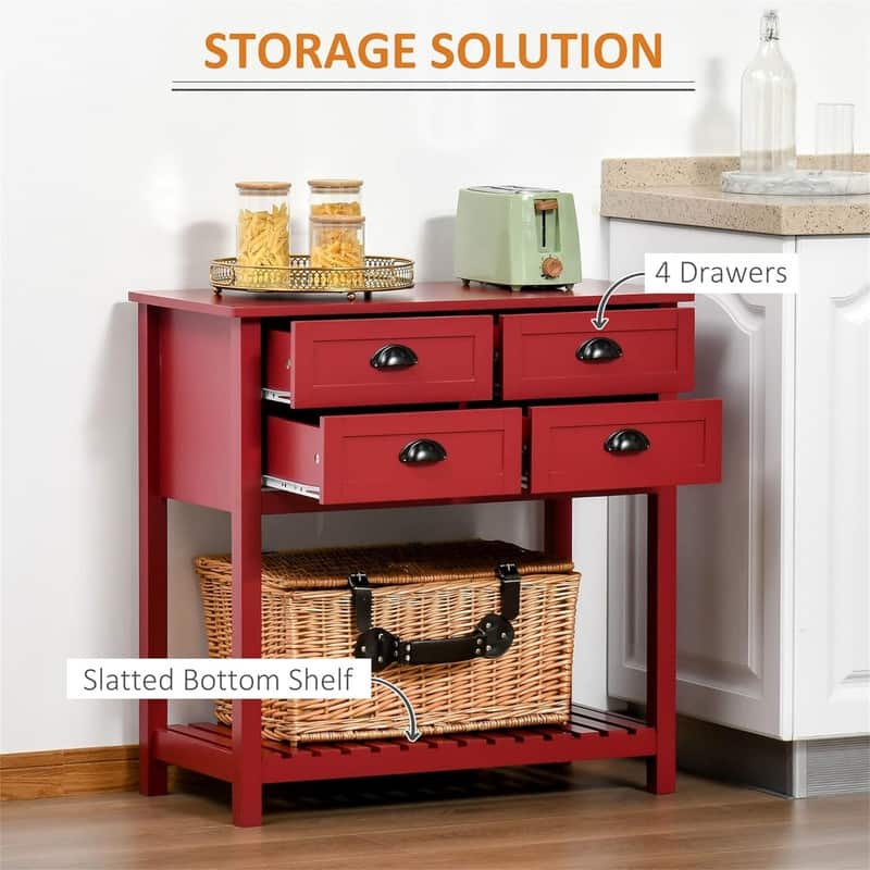 Coffee Bar Cabinet - 15.75"D x 31.5"W x 31.5"H