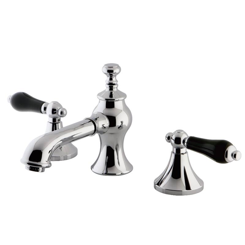 Duchess Deck Mount Widespread Bathroom Faucet with Brass Pop-Up - Polished Chrome