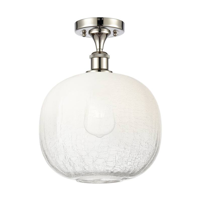 Innovations Lighting Endless Possibilities Ballston - Brookhaven Sphere - 1 Light 11" Semi-Flush Mount