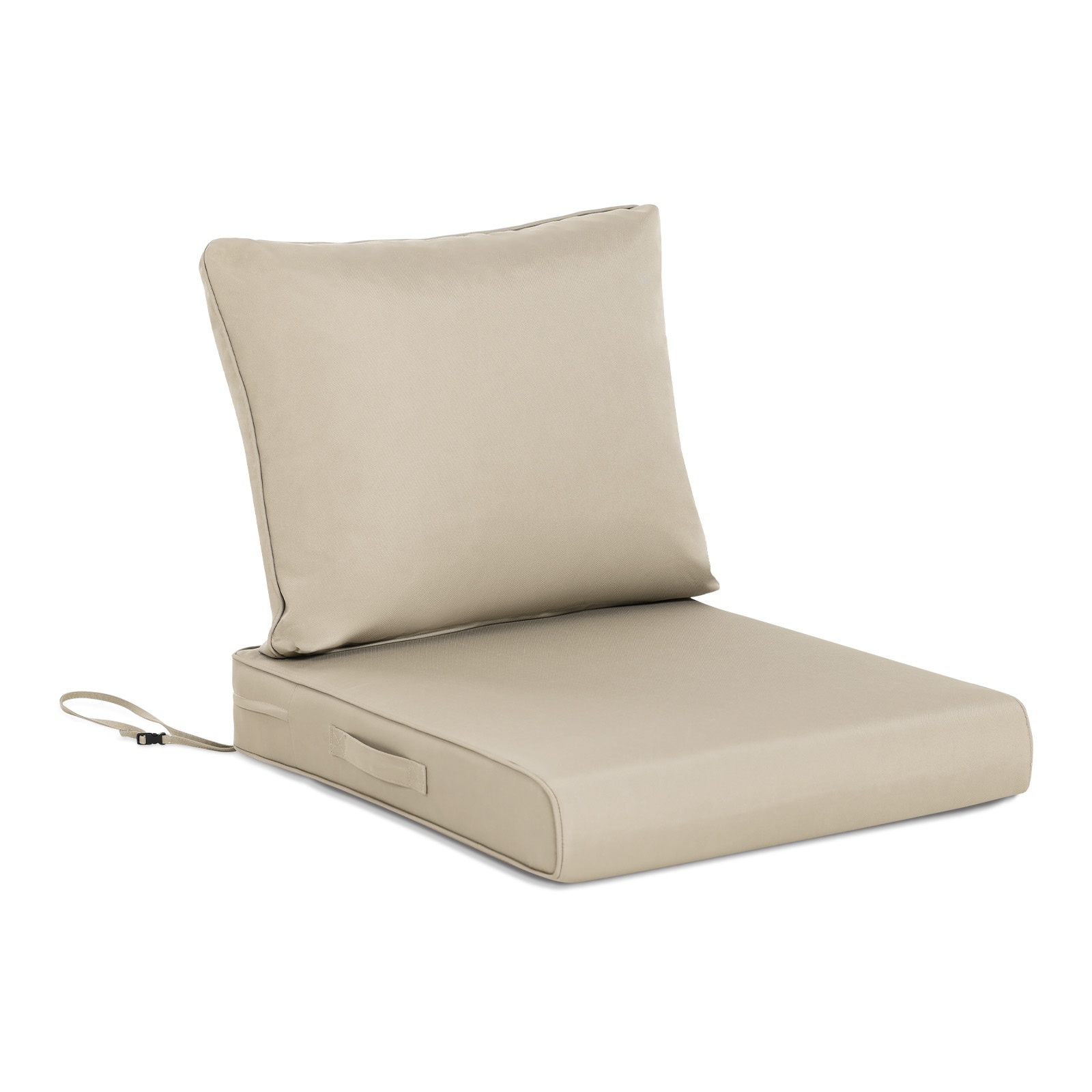 Aoodor Outdoor Chair Cushions Set, Water Resistant Deep Seat Cushions