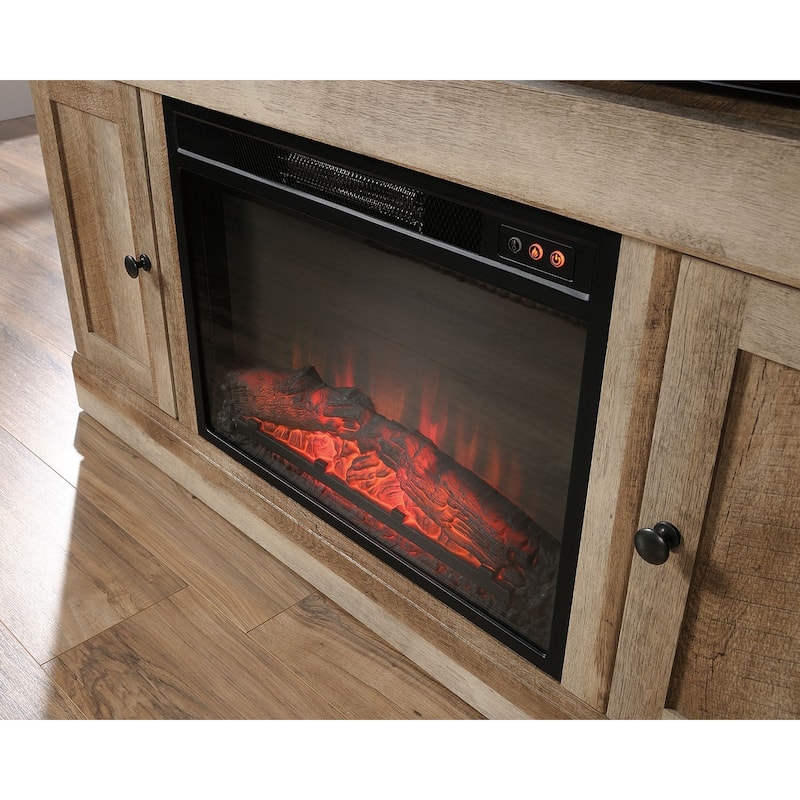 Cannery Bridge Media Fireplace