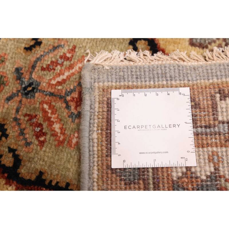 ECARPETGALLERY Hand-knotted Jules Sultane Light Blue Wool Rug - 7'11 x 9'11