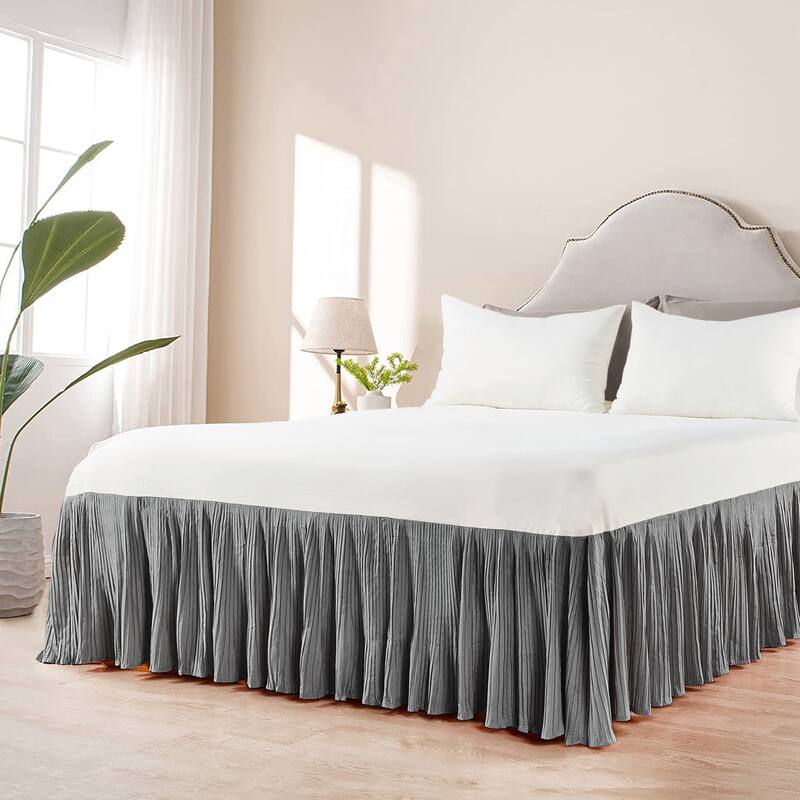 Serenta Pleated Bedskirt 18" Drop
